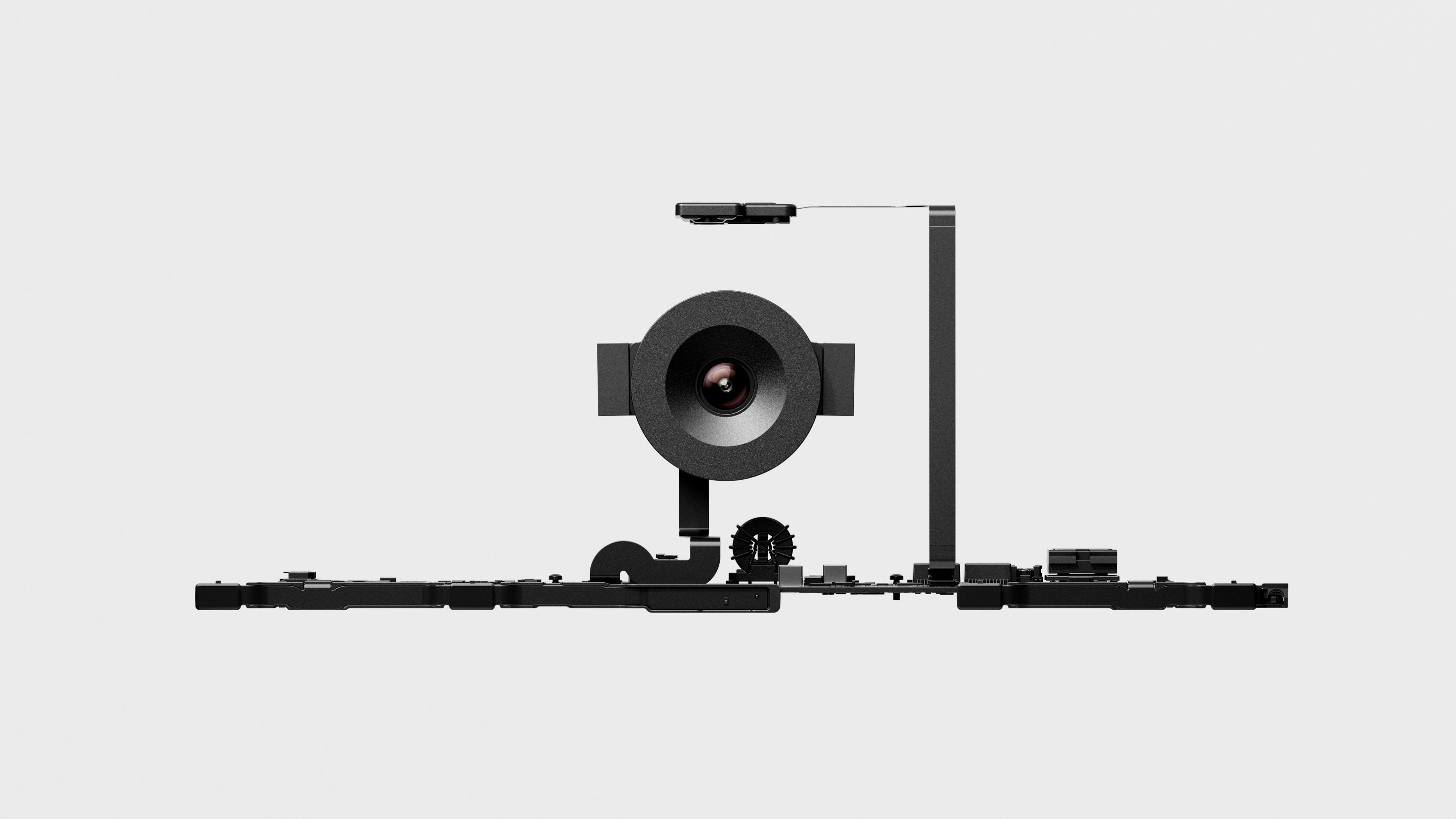 Frame 3 of an animation, showing how the camera is constructed